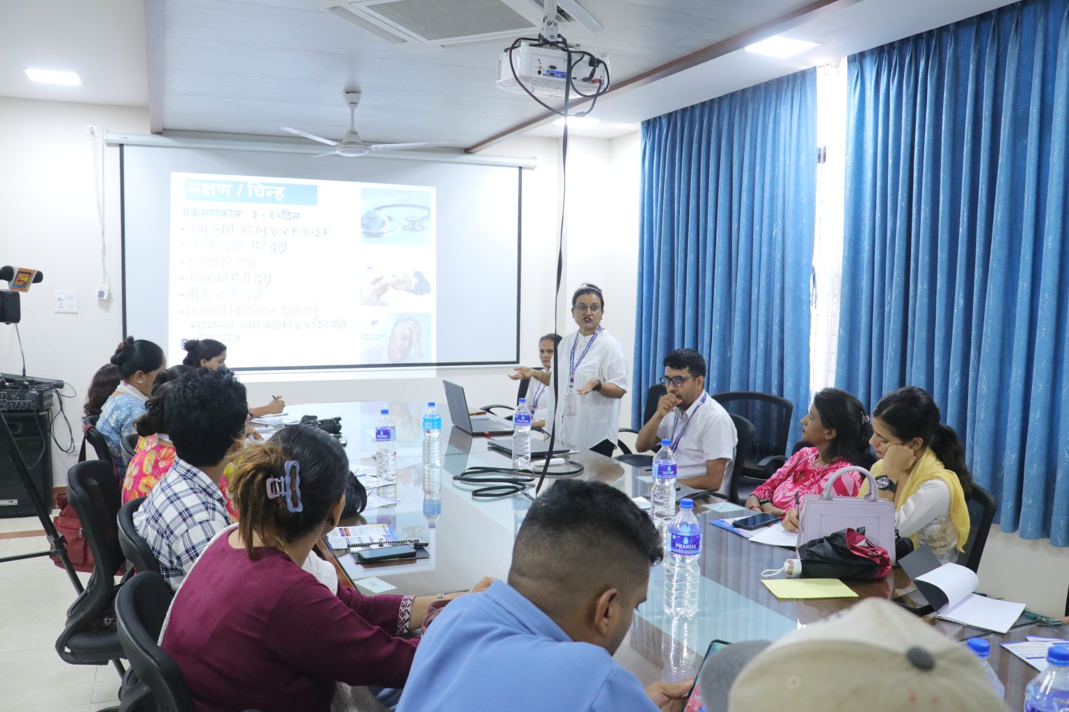 बुटवलमा डेंंगी राेग राेकथाम सम्बन्धि अभिमुखिकरण कार्यक्रम